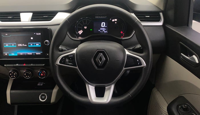 2022 Renault TRIBER RXZ DUAL TONE, Petrol, Manual, 23,295 km, Steering Wheel Close Up