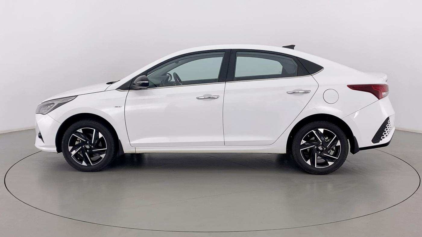 2022 Hyundai Verna SX (O)1.0 TURBO DCT, Petrol, Automatic, 11,885 km, Left Side