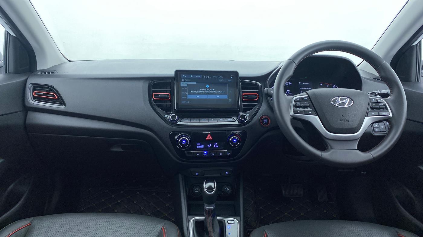 2022 Hyundai Verna SX (O)1.0 TURBO DCT, Petrol, Automatic, 11,885 km, Dashboard