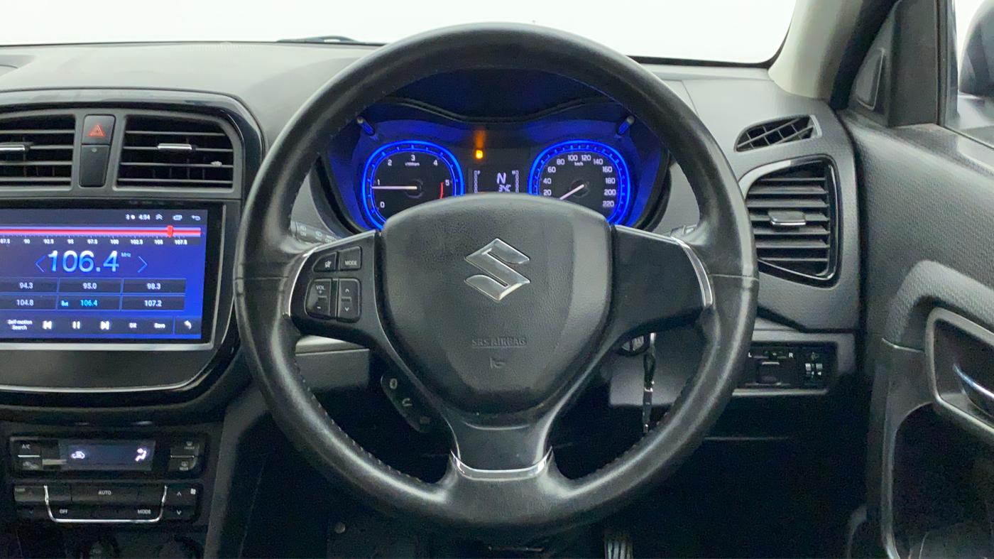 2019 Maruti Vitara Brezza ZDI AMT, Diesel, Automatic, 78,610 km, Steering Wheel Close Up