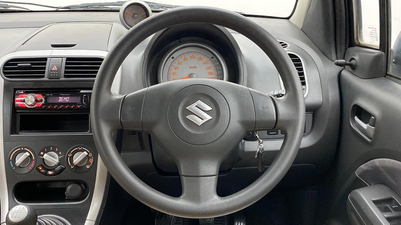 2010 Maruti Ritz VXI, Petrol, Manual, 44,344 km, Steering Wheel Close Up
