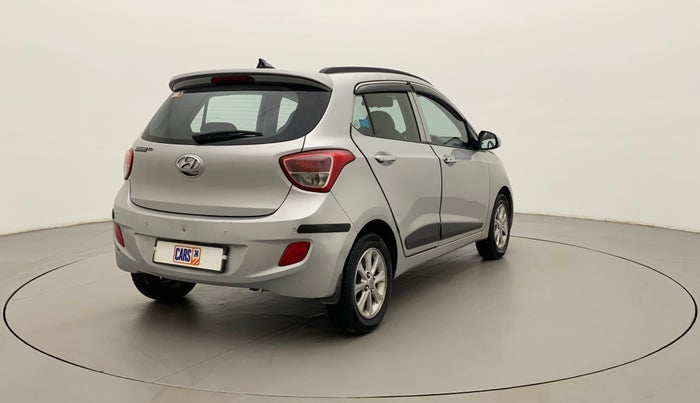 2015 Hyundai Grand i10 ASTA AT 1.2 KAPPA VTVT, Petrol, Automatic, 80,240 km, Right Back Diagonal