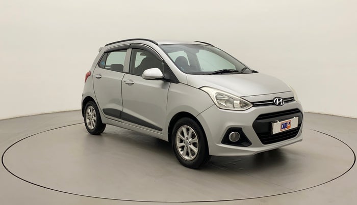 2015 Hyundai Grand i10 ASTA AT 1.2 KAPPA VTVT, Petrol, Automatic, 80,240 km, Right Front Diagonal