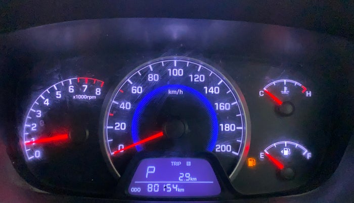 2015 Hyundai Grand i10 ASTA AT 1.2 KAPPA VTVT, Petrol, Automatic, 80,240 km, Odometer Image