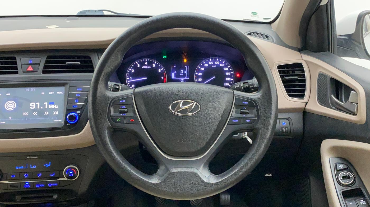 2017 Hyundai Elite i20 ASTA 1.2, Petrol, Manual, 77,650 km, Steering Wheel Close Up