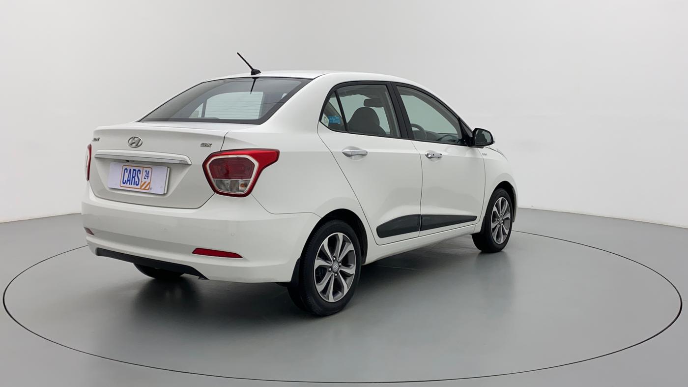 2017 Hyundai Xcent SX 1.2 OPT, Petrol, Manual, 13,805 km, Right Back Diagonal