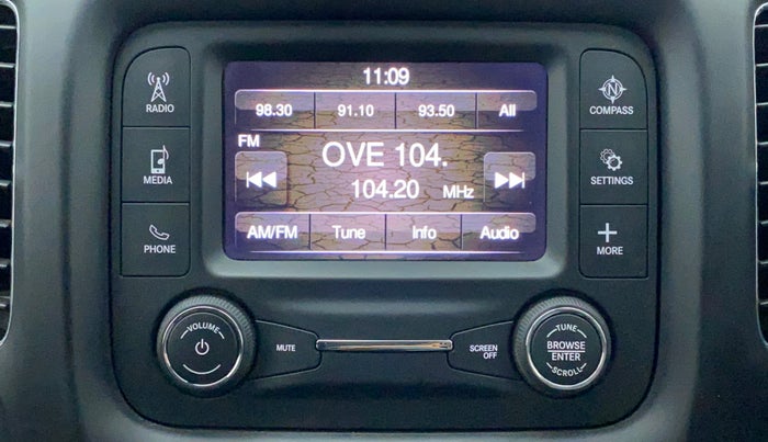 2019 Jeep Compass SPORT PLUS 1.4 PETROL, Petrol, Manual, 24,495 km, Infotainment System