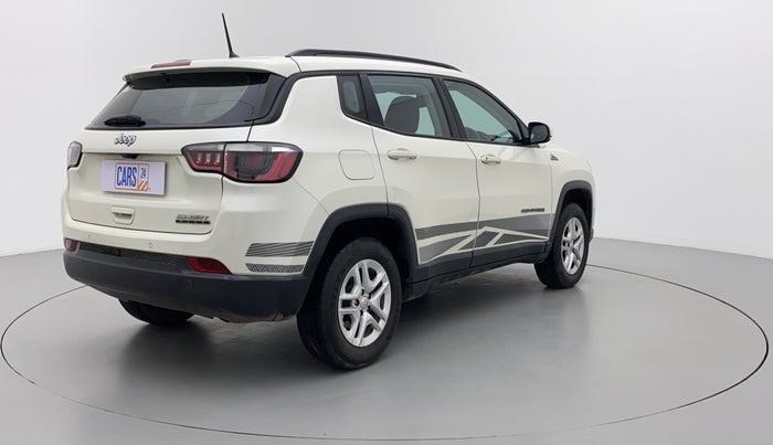2019 Jeep Compass SPORT PLUS 1.4 PETROL, Petrol, Manual, 24,495 km, Right Back Diagonal