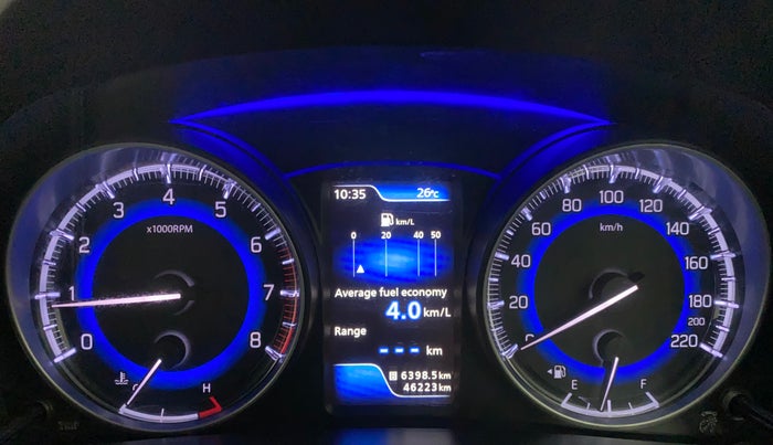 2017 Maruti Baleno ALPHA PETROL 1.2, Petrol, Manual, 46,223 km, Odometer Image