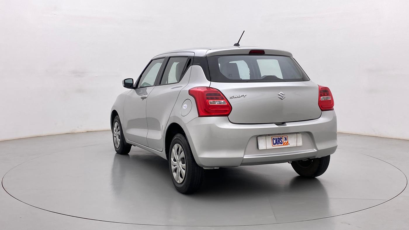 2018 Maruti Swift VXI AMT, Petrol, Automatic, 56,410 km, Left Back Diagonal