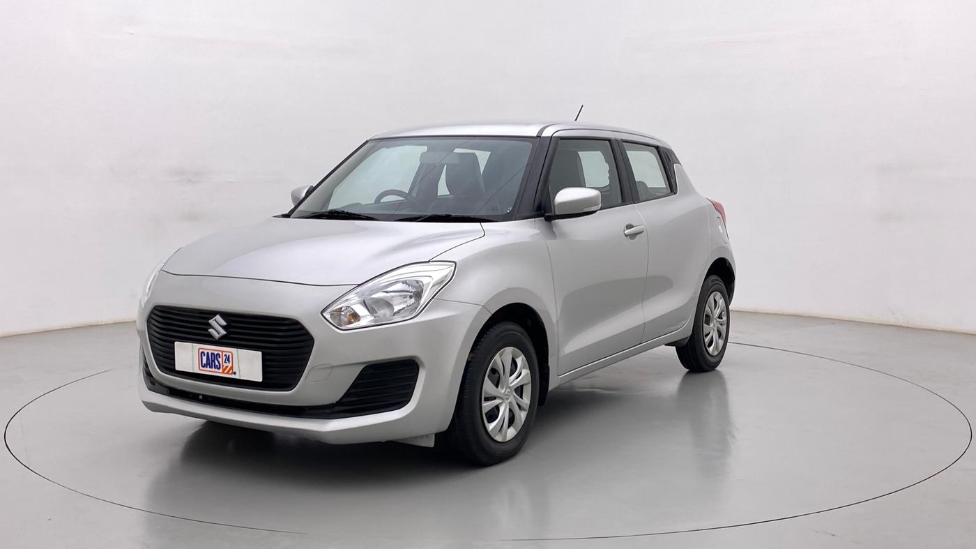 2018 Maruti Swift VXI AMT, Petrol, Automatic, 56,410 km, Left Front Diagonal
