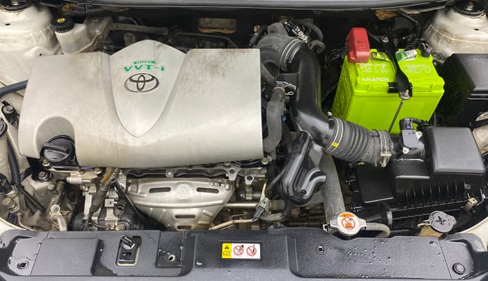 2018 Toyota YARIS VX MT, Petrol, Manual, 1,20,138 km, Engine View