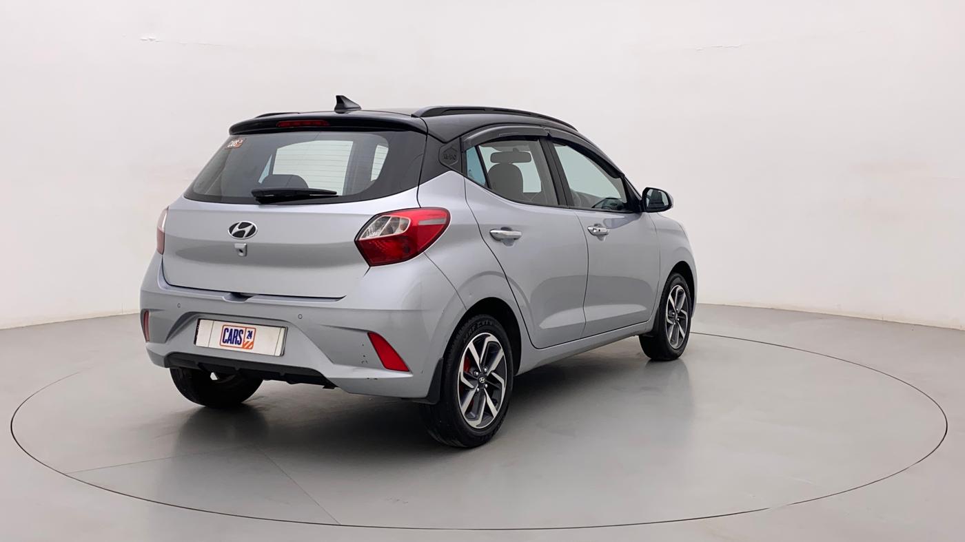 2021 Hyundai GRAND I10 NIOS ASTA 1.2 KAPPA VTVT, Petrol, Manual, 37,372 km, Right Back Diagonal
