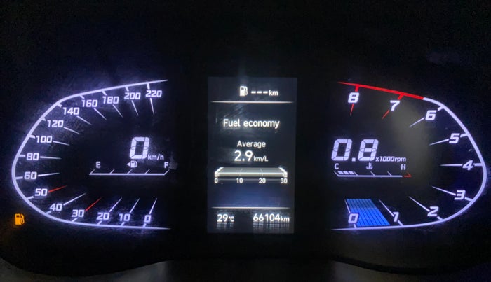 2021 Hyundai Verna SX 1.5 VTVT, Petrol, Manual, 66,101 km, Odometer Image