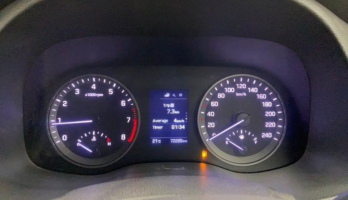 2017 Hyundai Tucson 2WD MT PETROL, Petrol, Manual, 72,220 km, Odometer Image