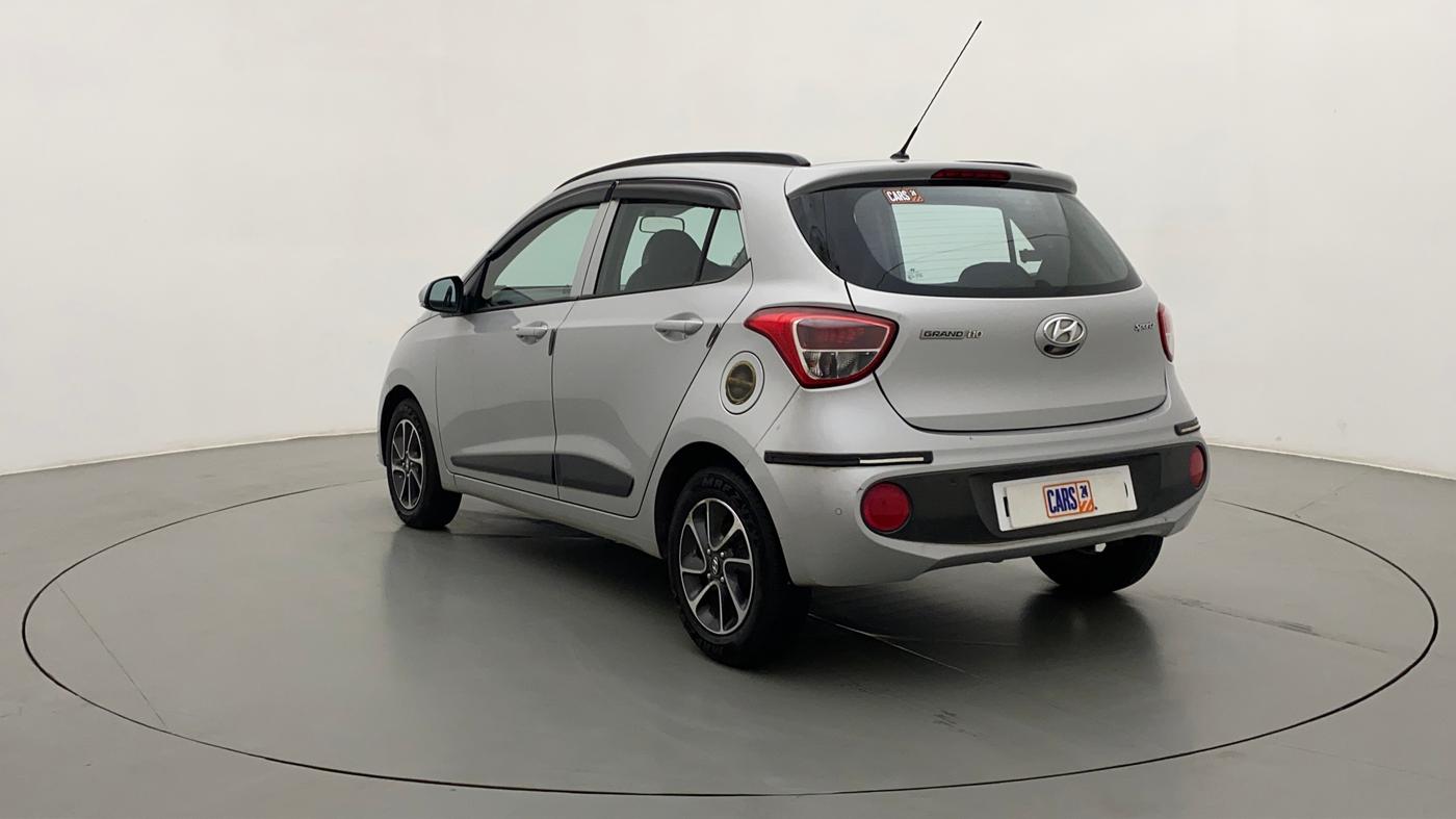 2018 Hyundai Grand i10 SPORTZ AT 1.2 KAPPA VTVT, Petrol, Automatic, 21,668 km, Left Back Diagonal