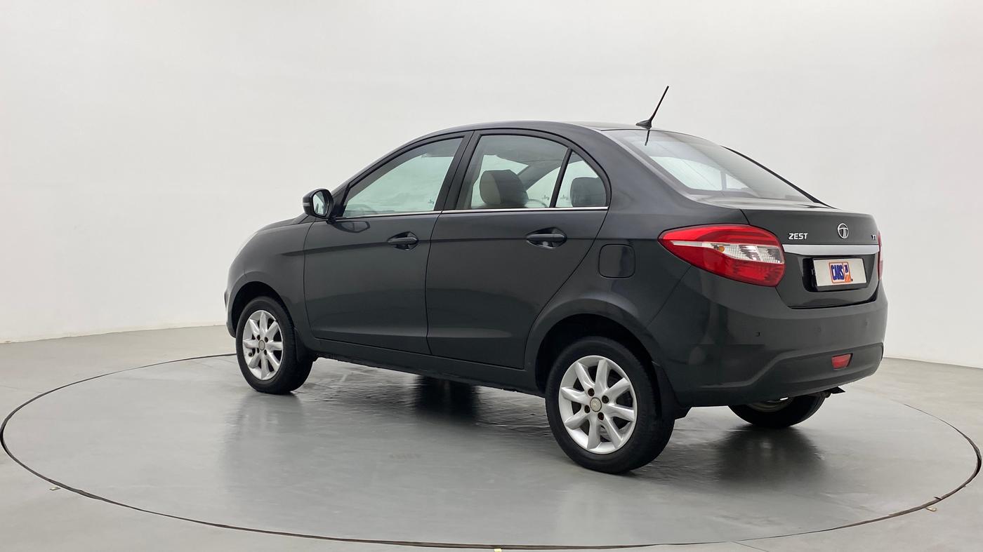 2017 Tata Zest XT QUADRAJET 90PS, Diesel, Manual, 43,938 km, Left Back Diagonal (45- Degree) View