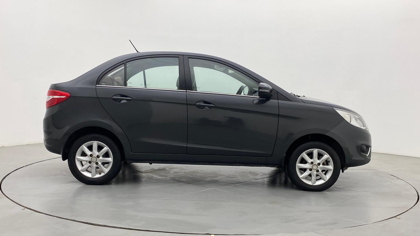 2017 Tata Zest XT QUADRAJET 90PS, Diesel, Manual, 43,938 km, Right Side View