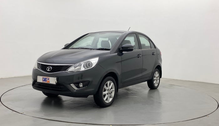 2017 Tata Zest XT QUADRAJET 90PS, Diesel, Manual, 43,938 km, Left Front Diagonal (45- Degree) View