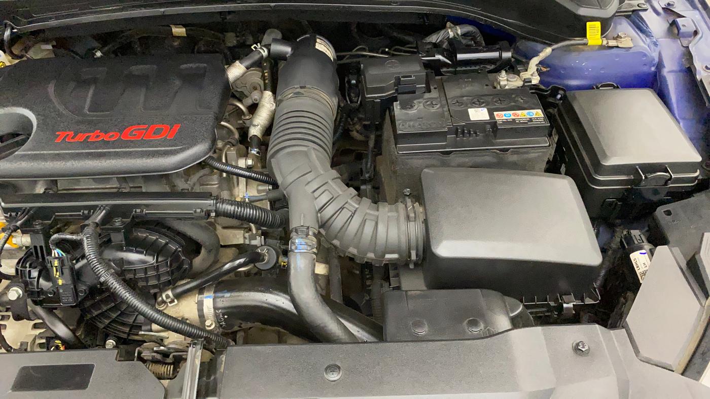 2021 Hyundai NEW I20 N LINE N8 1.0 TURBO GDI IMT, Petrol, Manual, 20,506 km, Engine View - Left