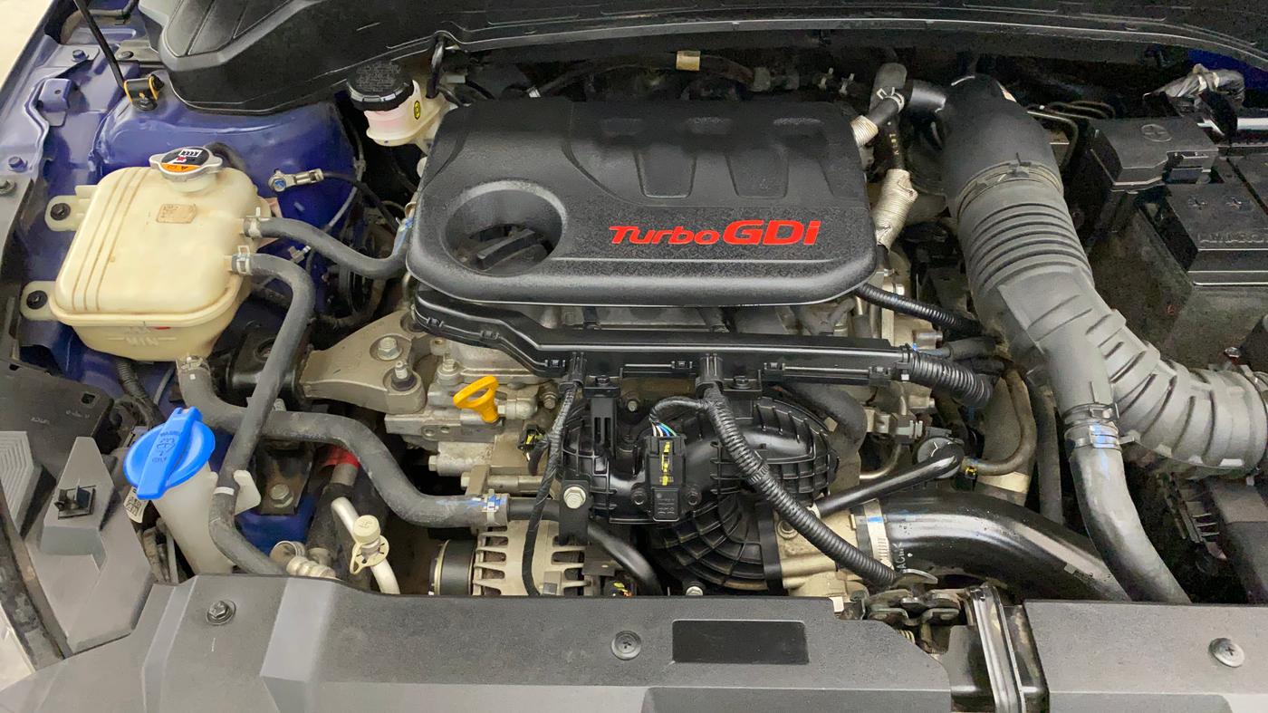 2021 Hyundai NEW I20 N LINE N8 1.0 TURBO GDI IMT, Petrol, Manual, 20,506 km, Engine View - Right
