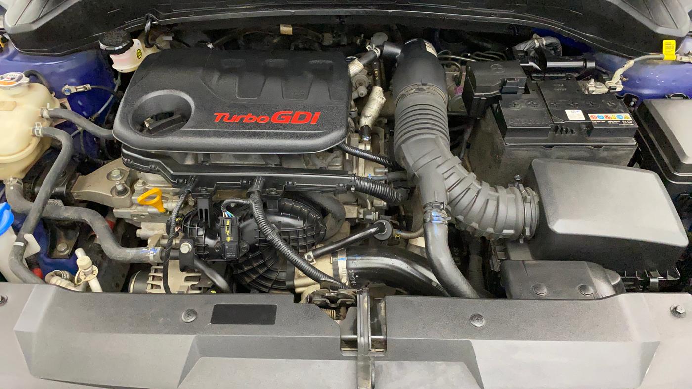2021 Hyundai NEW I20 N LINE N8 1.0 TURBO GDI IMT, Petrol, Manual, 20,506 km, Engine View