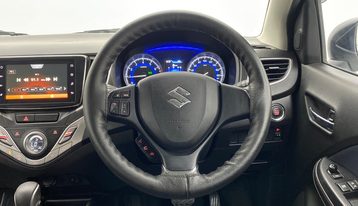 2021 Maruti Baleno ZETA CVT PETROL 1.2, Petrol, Automatic, 9,754 km, Steering Wheel Close Up