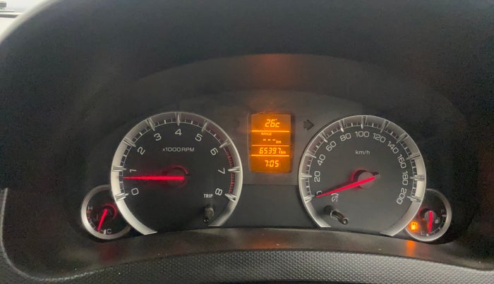 2015 Maruti Swift ZXI, Petrol, Manual, 65,375 km, Odometer Image
