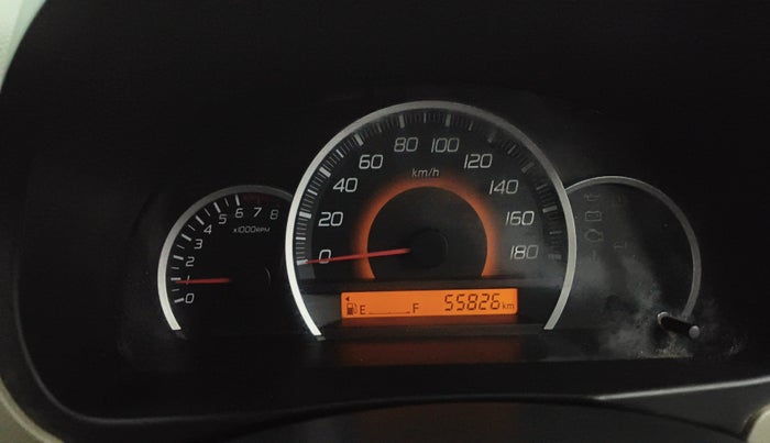 2015 Maruti Wagon R 1.0 VXI, Petrol, Manual, 55,792 km, Odometer Image