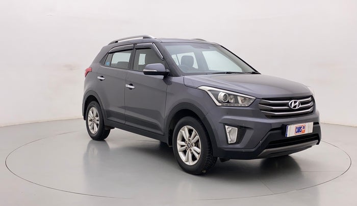 2016 Hyundai Creta SX PLUS 1.6 PETROL, Petrol, Manual, 1,05,587 km, Right Front Diagonal