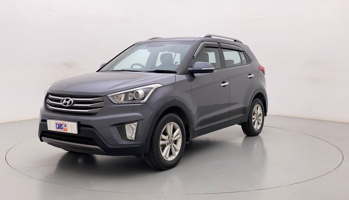 2016 Hyundai Creta SX PLUS 1.6 PETROL, Petrol, Manual, 1,05,587 km, Left Front Diagonal
