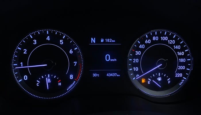 2022 Hyundai VENUE SX 1.0 TURBO IMT, Petrol, Manual, 43,434 km, Odometer Image