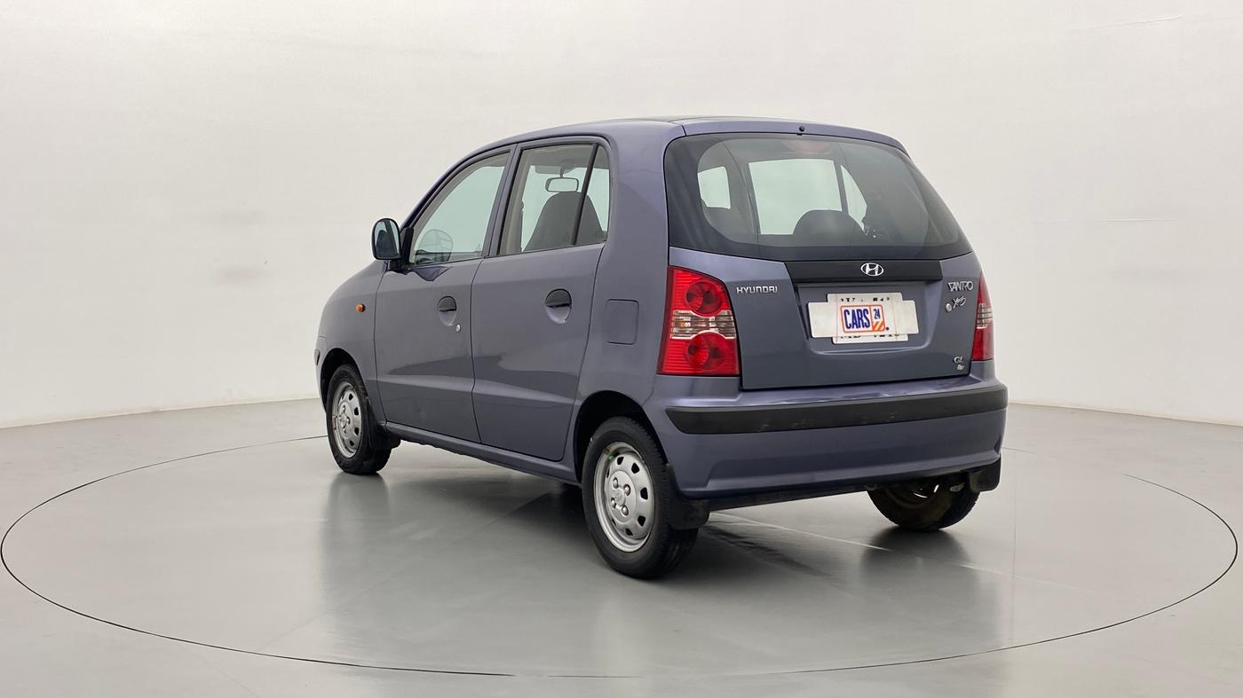 2011 Hyundai Santro Xing GL PLUS, Petrol, Manual, 57,673 km, Left Back Diagonal