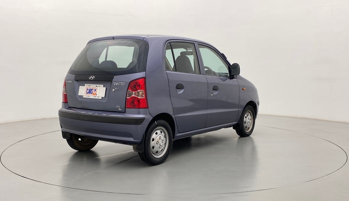 2011 Hyundai Santro Xing GL PLUS, Petrol, Manual, 57,673 km, Right Back Diagonal