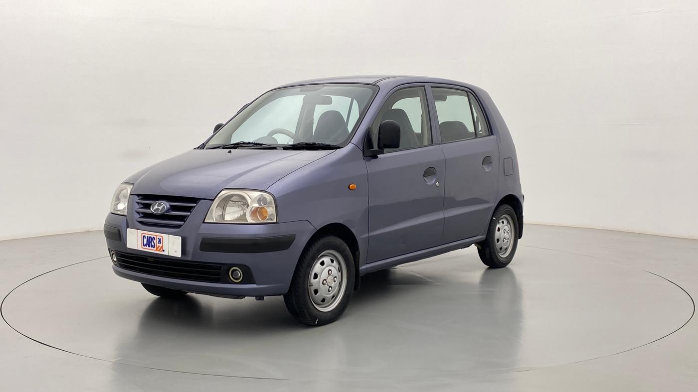 2011 Hyundai Santro Xing GL PLUS, Petrol, Manual, 57,673 km, Left Front Diagonal