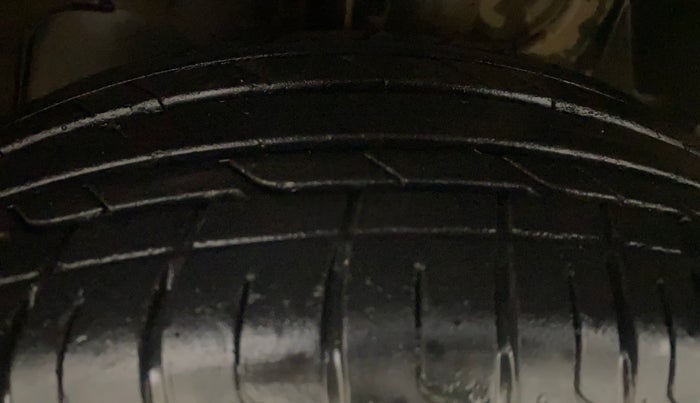 2023 Tata NEXON XMA PETROL, Petrol, Automatic, 17,181 km, Left Front Tyre Tread