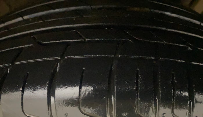 2023 Tata NEXON XMA PETROL, Petrol, Automatic, 17,181 km, Left Rear Tyre Tread