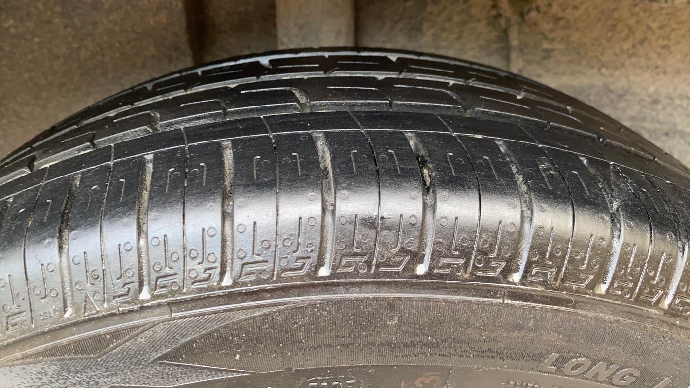 2020 Tata ALTROZ XZ PETROL, Petrol, Manual, 72,873 km, Right Rear Tyre Tread