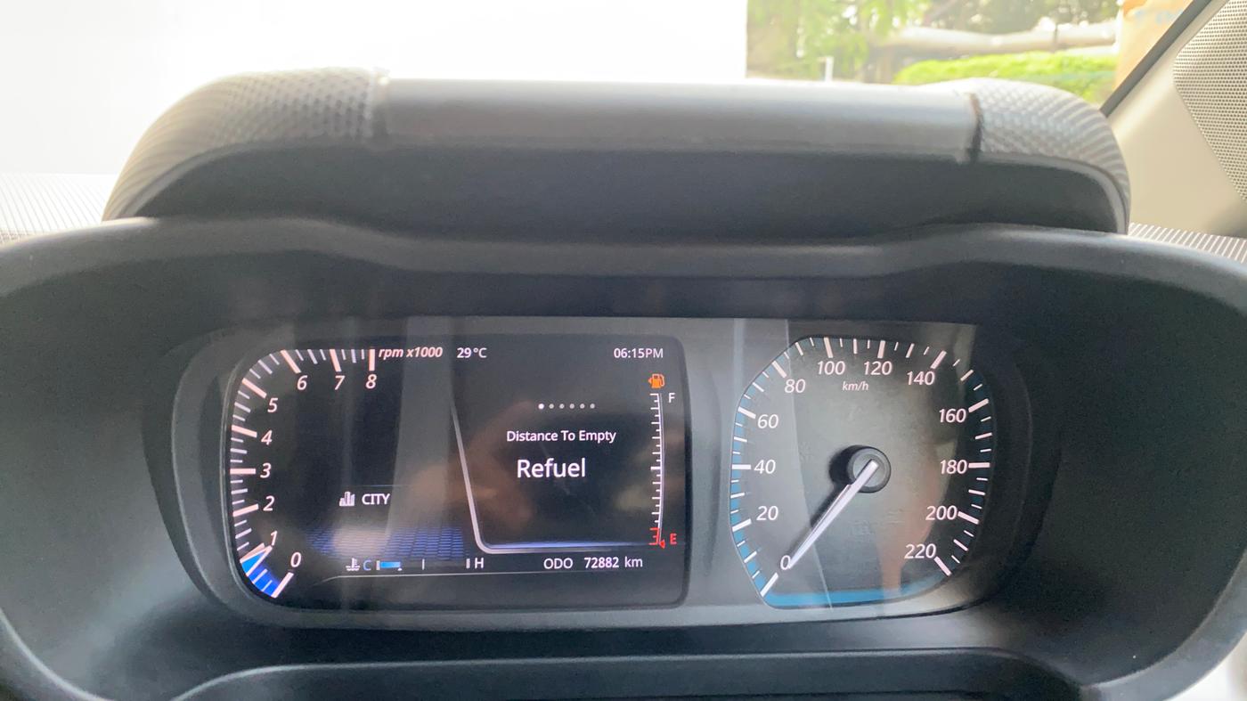 2020 Tata ALTROZ XZ PETROL, Petrol, Manual, 72,873 km, Odometer Image