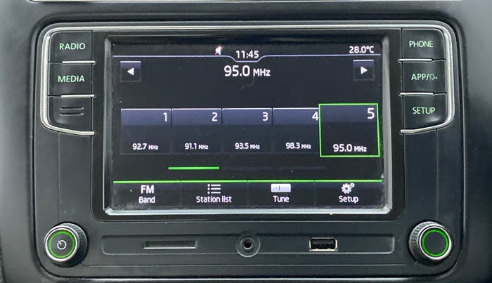 2019 Skoda Rapid STYLE 1.5 TDI AT, Diesel, Automatic, 1,07,669 km, Infotainment System