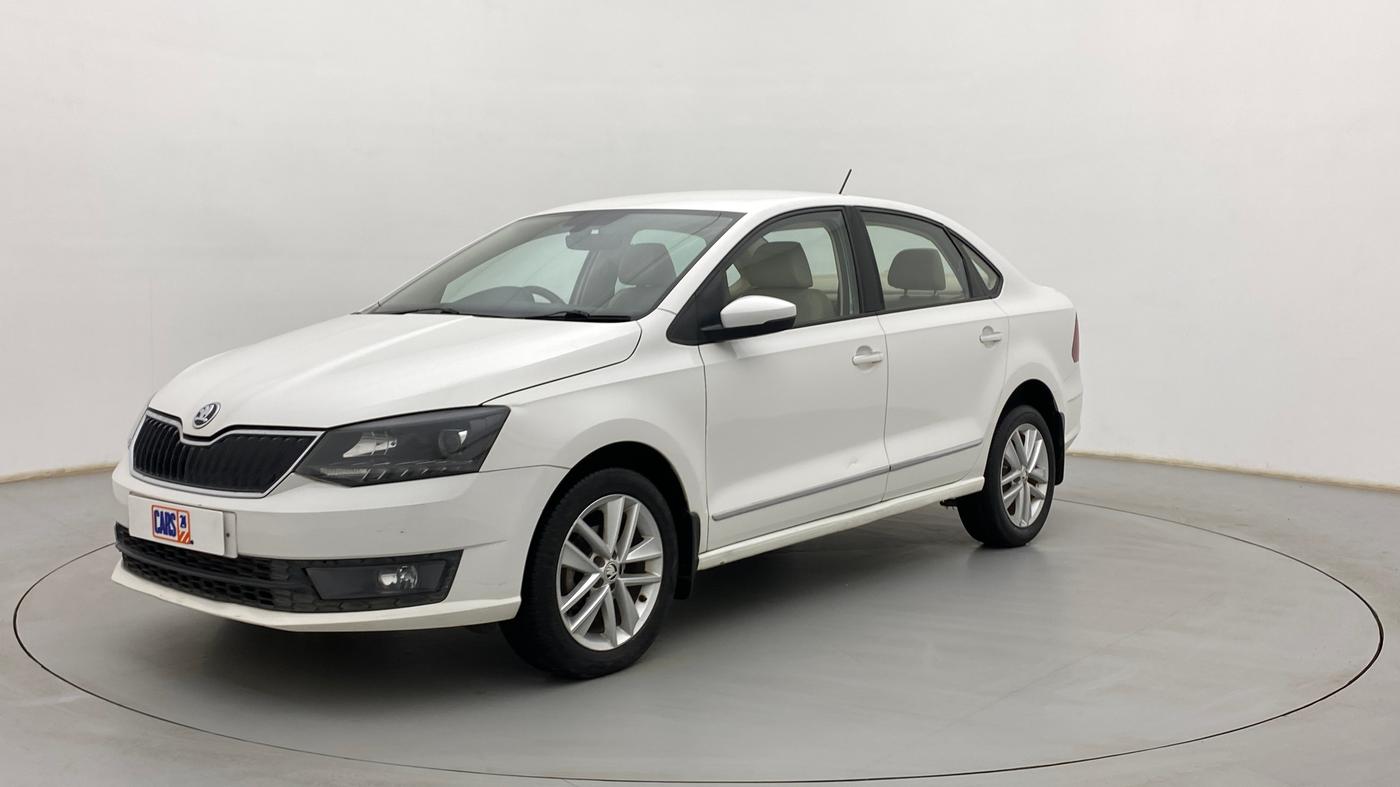 2019 Skoda Rapid STYLE 1.5 TDI AT, CNG, Automatic, 1,07,669 km, Left Front Diagonal
