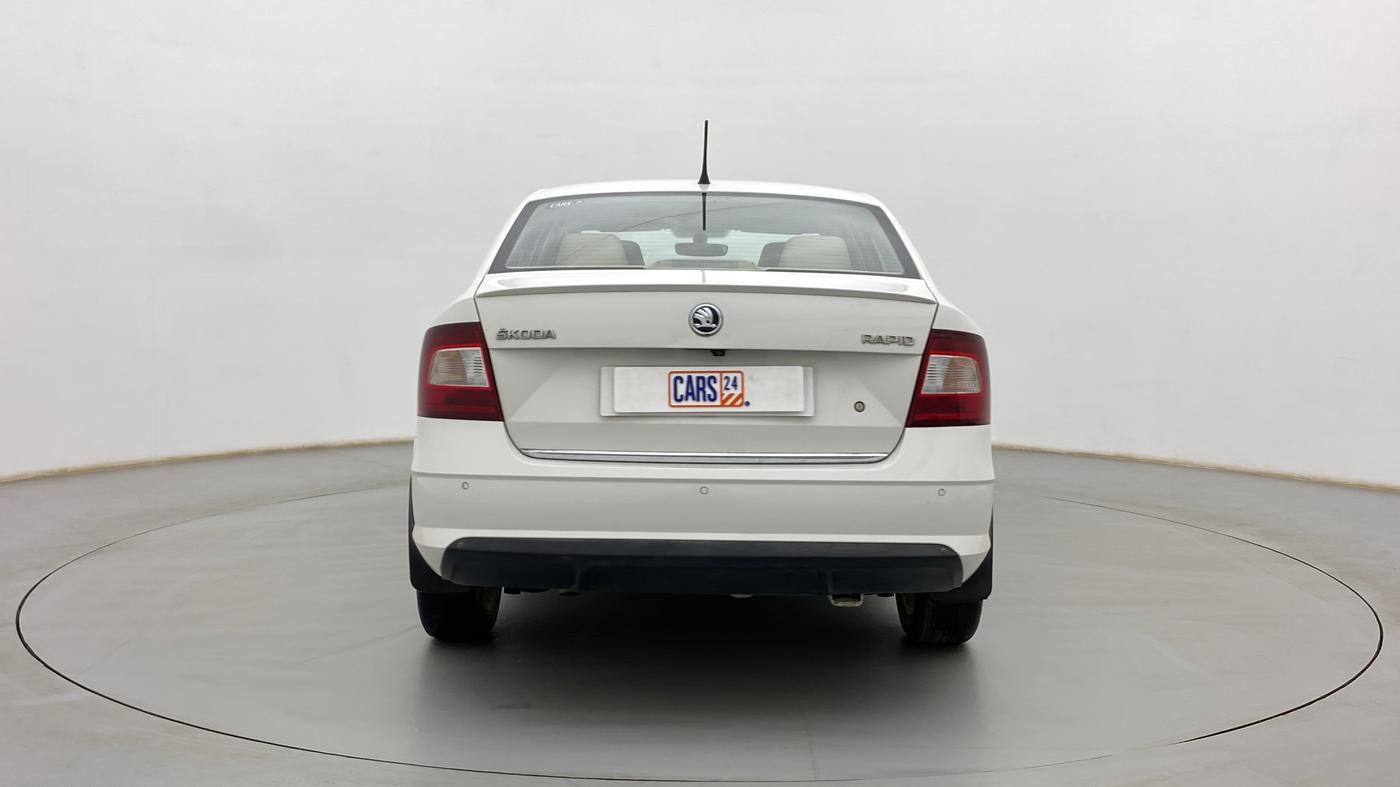 2019 Skoda Rapid STYLE 1.5 TDI AT, CNG, Automatic, 1,07,669 km, Back/Rear