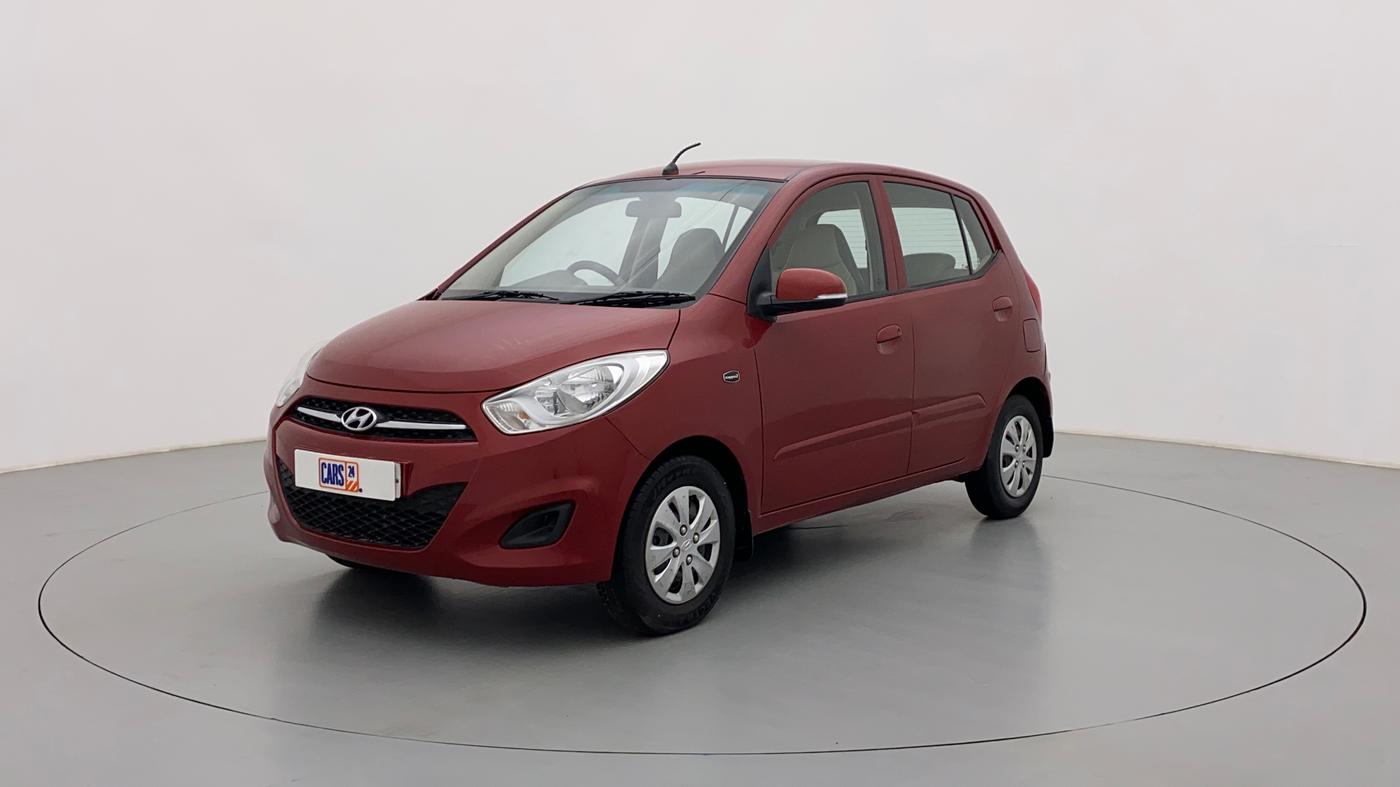 2012 Hyundai i10 SPORTZ 1.2 AT KAPPA2, Petrol, Automatic, 72,554 km, Left Front Diagonal