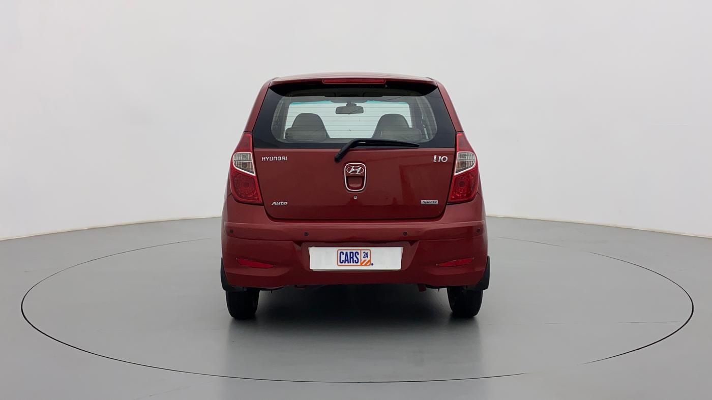 2012 Hyundai i10 SPORTZ 1.2 AT KAPPA2, Petrol, Automatic, 72,554 km, Back/Rear