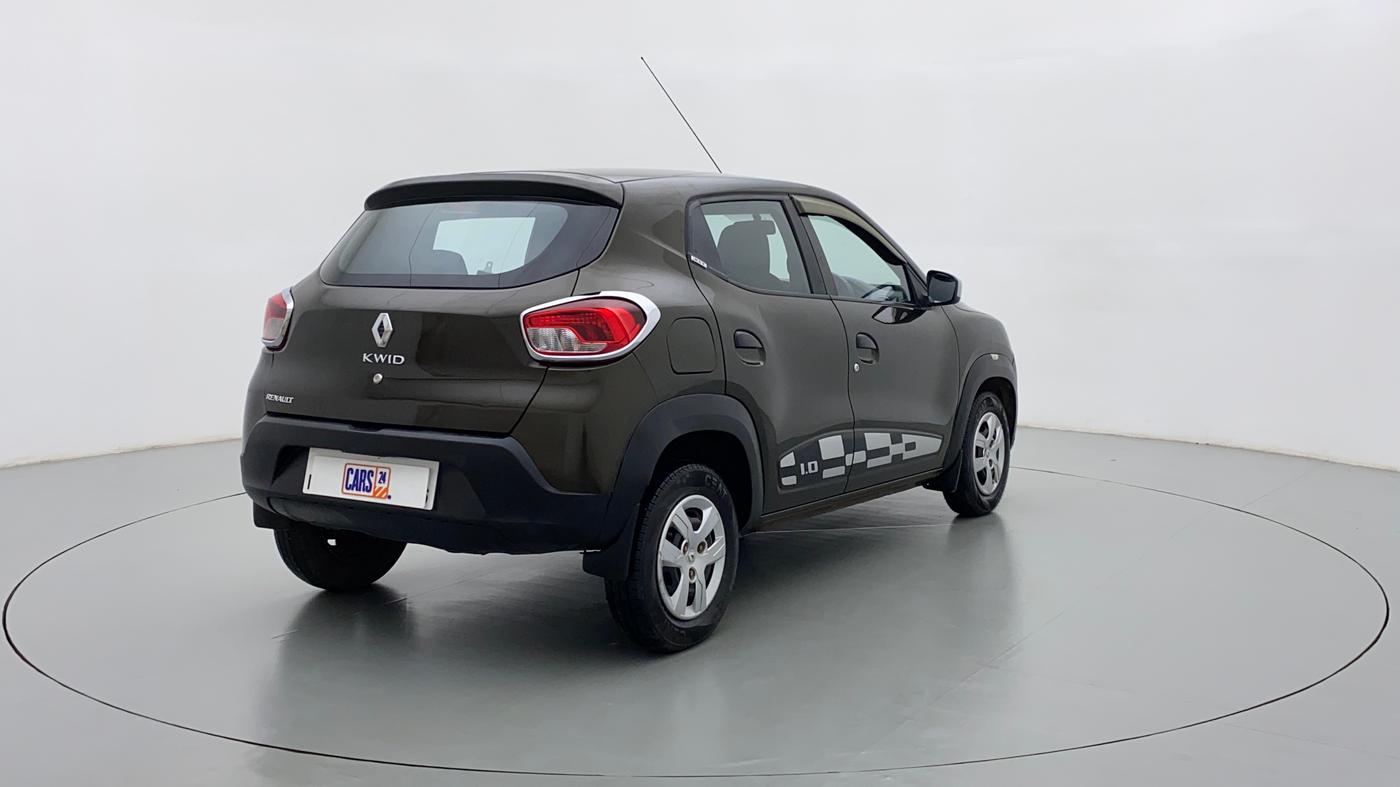2016 Renault Kwid 1.0 RXT, Petrol, Manual, 33,642 km, Right Back Diagonal