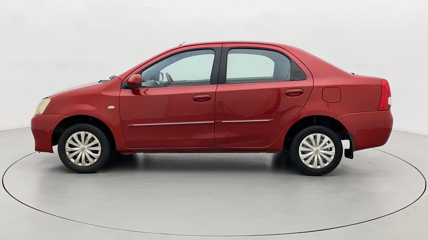 2011 Toyota Etios G, Petrol, Manual, 98,011 km, Left Side