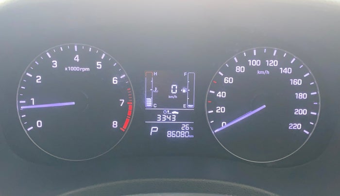 2017 Hyundai Creta SX PLUS AT 1.6 PETROL, Petrol, Automatic, 86,080 km, Odometer Image