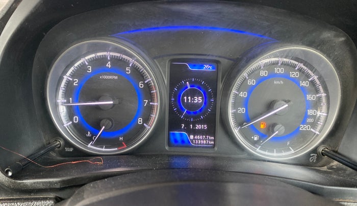 2017 Maruti Baleno ALPHA PETROL 1.2, Petrol, Manual, 1,33,987 km, Odometer Image