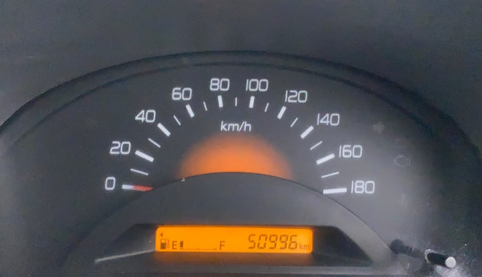 2010 Maruti Wagon R 1.0 LXI, Petrol, Manual, 50,996 km, Odometer Image