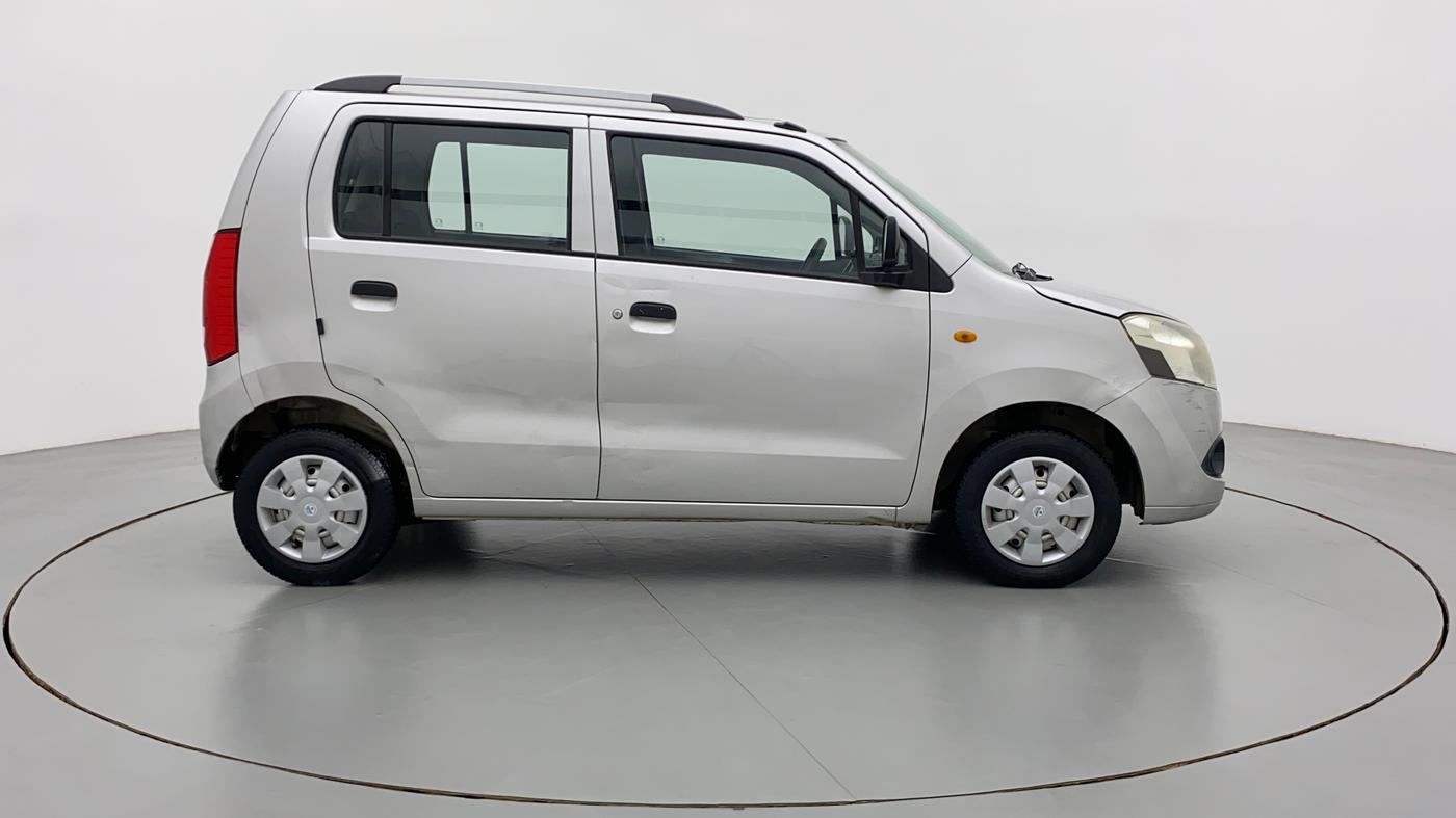 2010 Maruti Wagon R 1.0 LXI, Petrol, Manual, 50,996 km, Right Side View